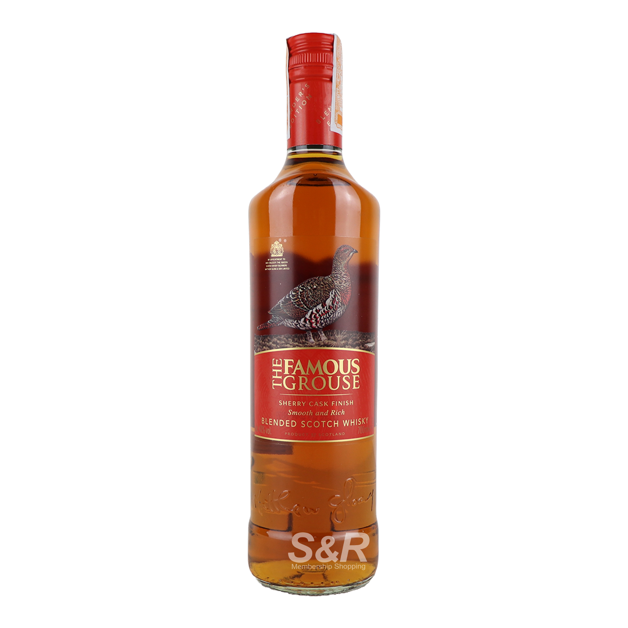 The Famous Grouse Sherry Cask Finish Blended Scotch Whiskey 700mL The Famous Grouse Sherry Cask Finish Blended Scotch Whiskey 700mL